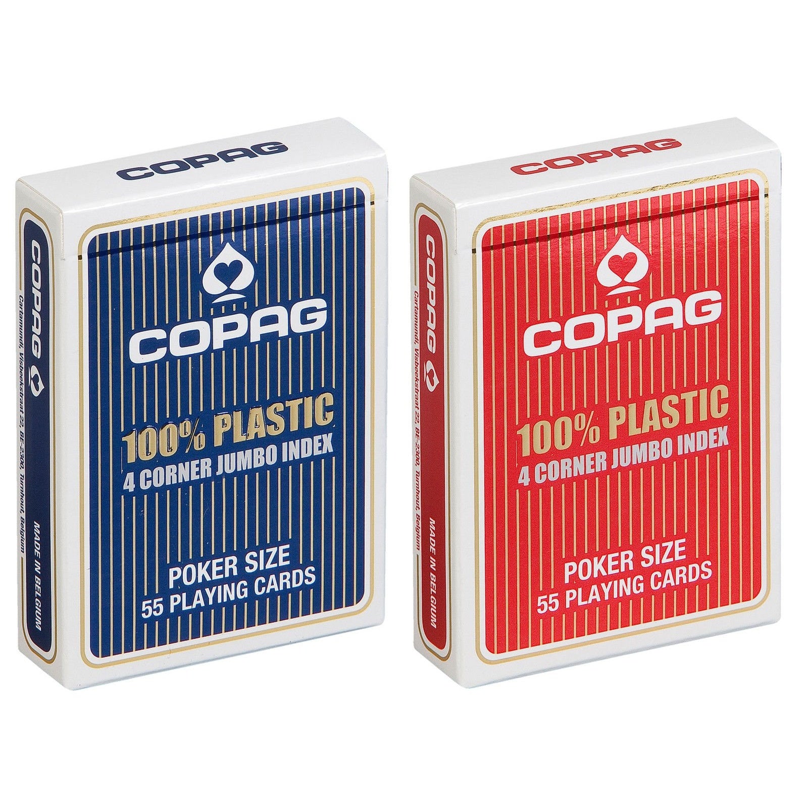 COPAG speelkaarten met 4 - corner jumbo index - Pokertafelshop.nl